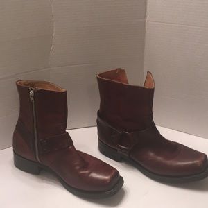 Frye Harness Boots Square toe men’s size 10